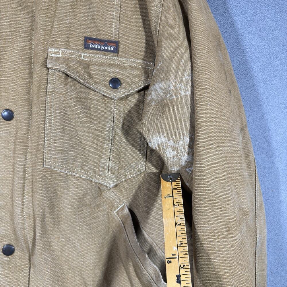 Patagonia Iron Forge Hemp Canvas Insulated Ranch Jacket Mens Size XL Brown 27805 - Picture 12 of 12